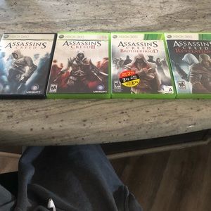 Assassins creed 1-4